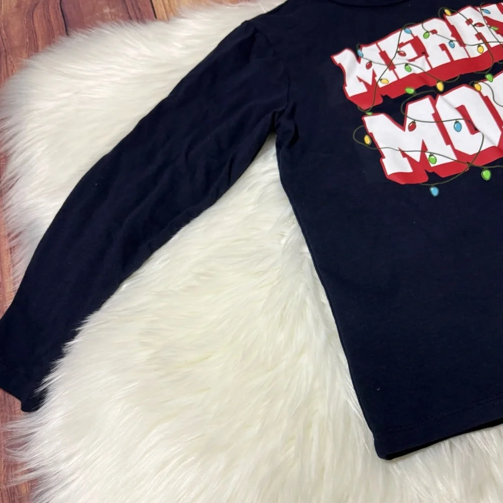 The Children’s Place Holiday Graphic Long Sleeve Shirt - Youth Size M (7/8)